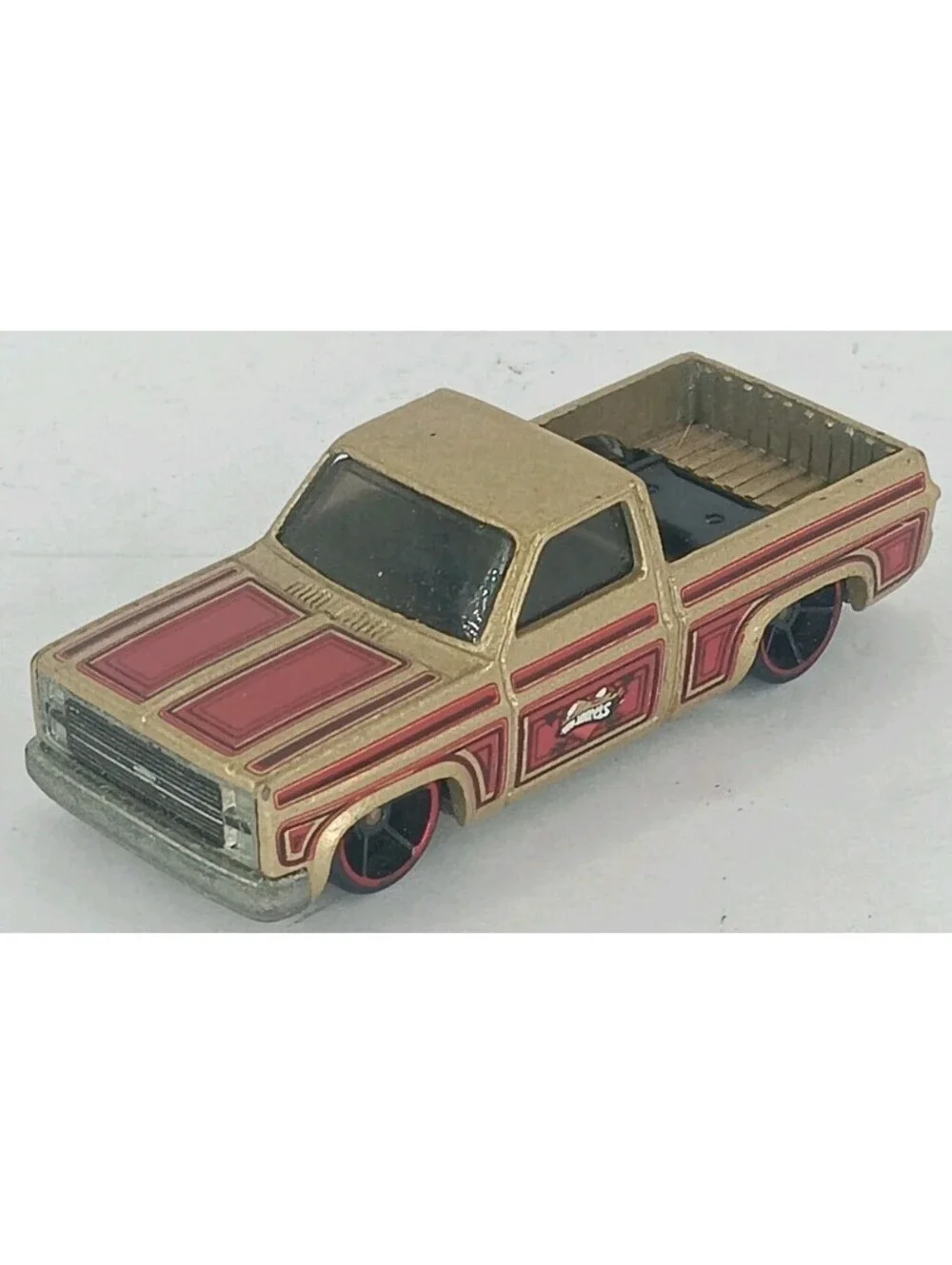 VTG RARE Hotwheels Chevy 83 Silverado Valentine's Day Truck Hard To Find